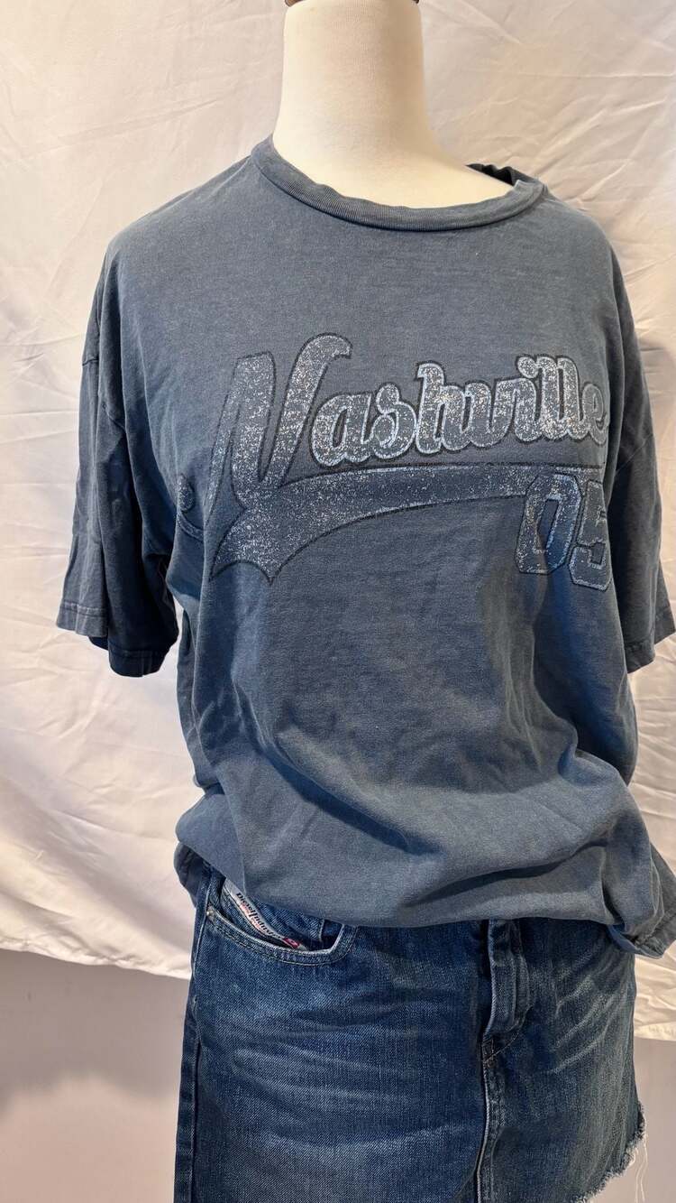 Garage Nashville Graphic Oversized Vintage Wash